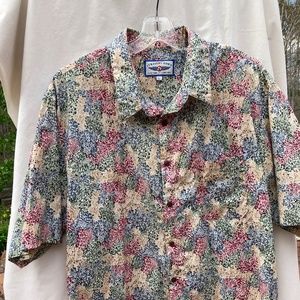 Straight Down cotton short sleeve shirt in L